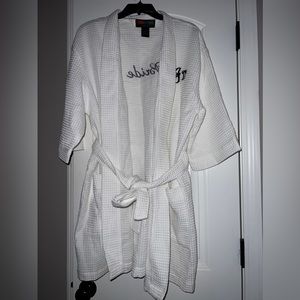 White Bridal Robe